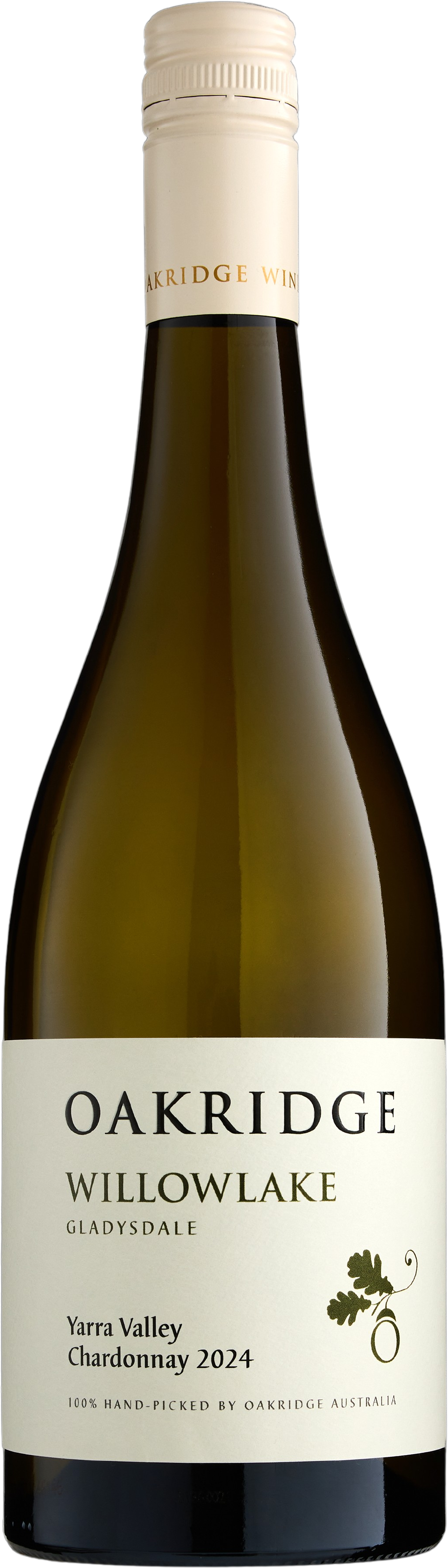 Oakridge Vineyard Series Willowlake Chardonnay  2024 Yarra Valley bottle